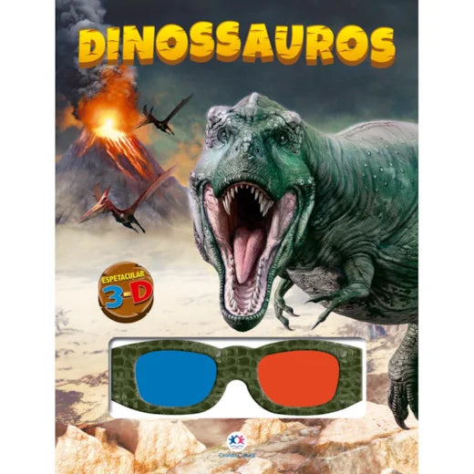 Cc Dinossauros com Oculos 3D