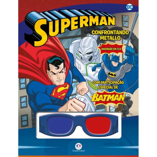 Cc Super Homem - Confrontando Metallo Ocullos 3D