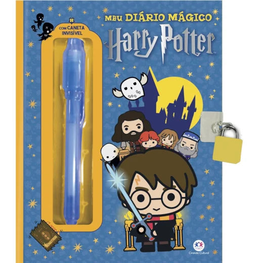 HARRY POTTER - MEU LIVRO DIARIO MAGICO - (C)