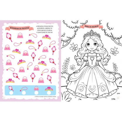 Cc Passatempos Encantados Princesas