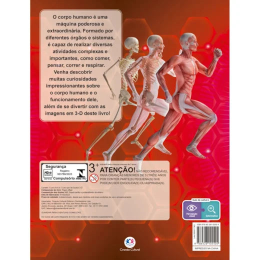 Cc Corpo Humano c/ Oculos 3D