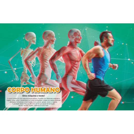 Cc Corpo Humano c/ Oculos 3D