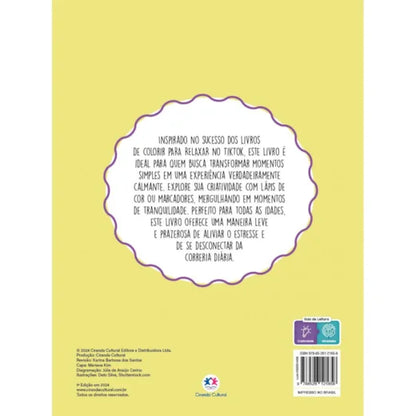 Cc Brochura Cozy Animals - Para Colorir