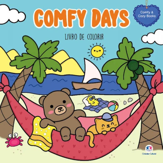 Cc Brochura Comfy Days - Para Colorir