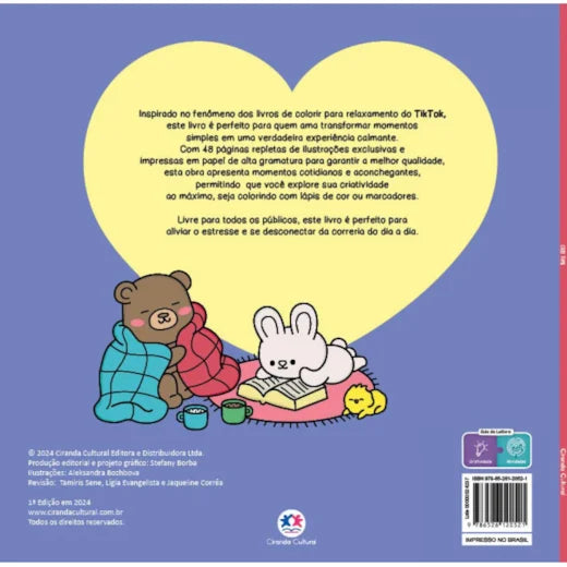 Cce Brochura Cozy Time - Para Colorir