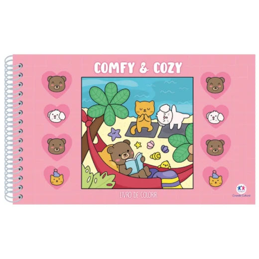 Cce Comfy And Cozy Pink - Para Colorir