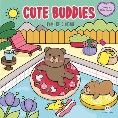 Cc Brochura Cute Buddies - Para Colorir