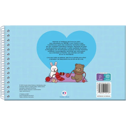 Cce Confy And Cozy Blue - Para Colorir