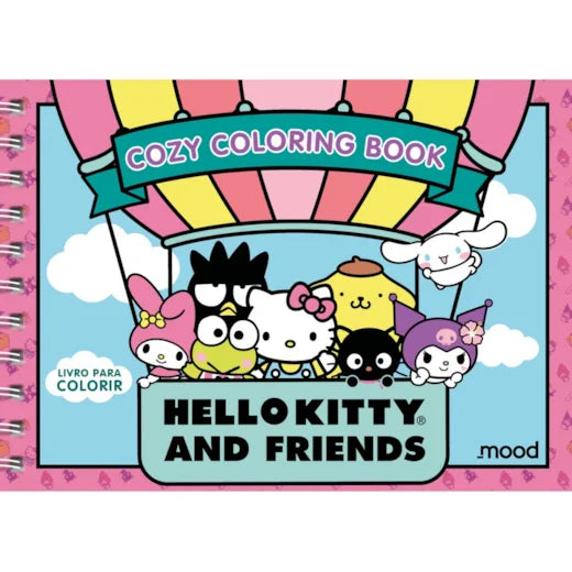 Cce Cozy Hello Kitty And Friends - Cozy Coloring Book