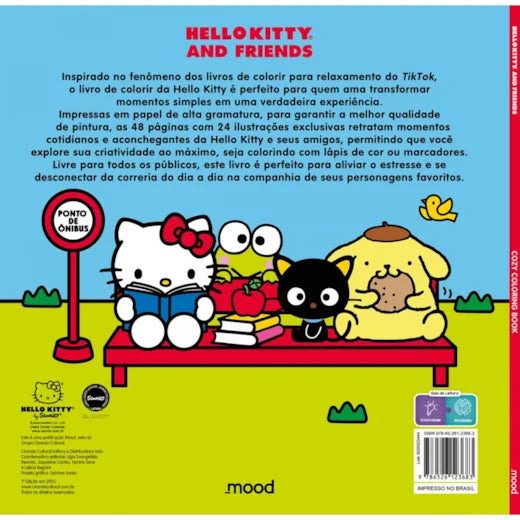 Cce Brochura Cozy Hello Kitty - Coloring Book