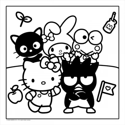 Cce Brochura Cozy Hello Kitty - Coloring Book