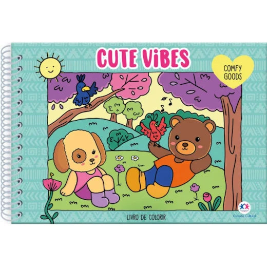 Cc Cute Vibes - Livro de Colorir