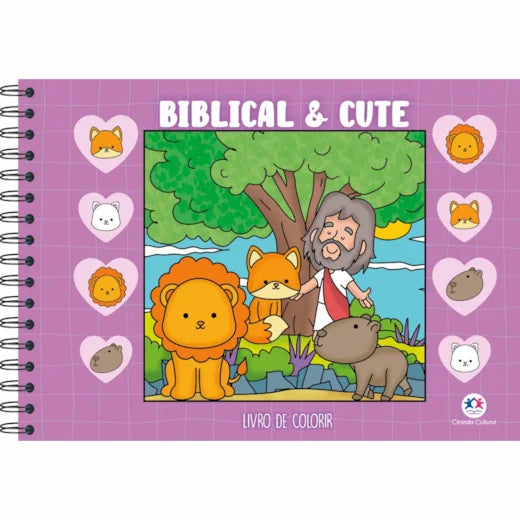 Cce Cozy Biblical And Cute Violet - Para Colorir