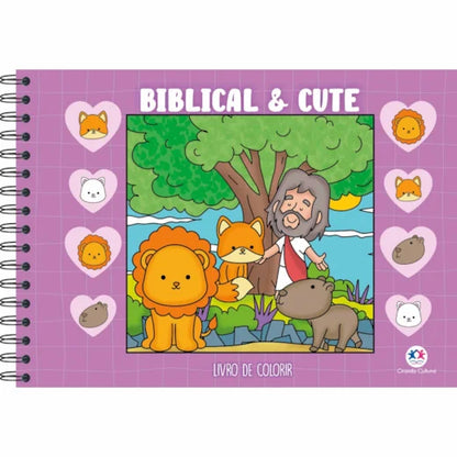 Cce Cozy Biblical And Cute Violet - Para Colorir