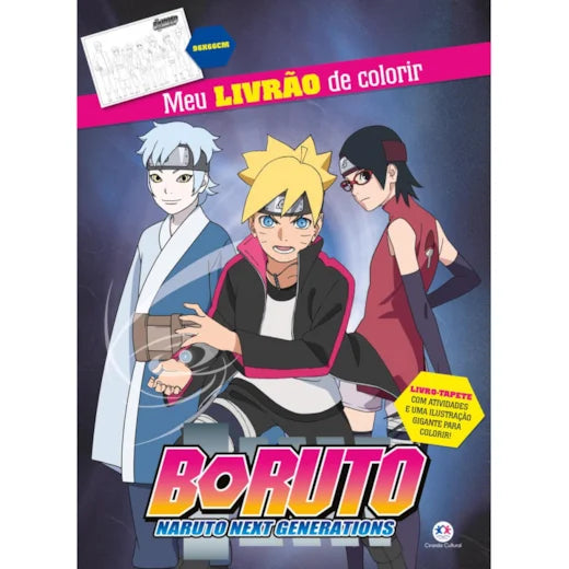 Cc Boruto - Meu Livrão de Colorir