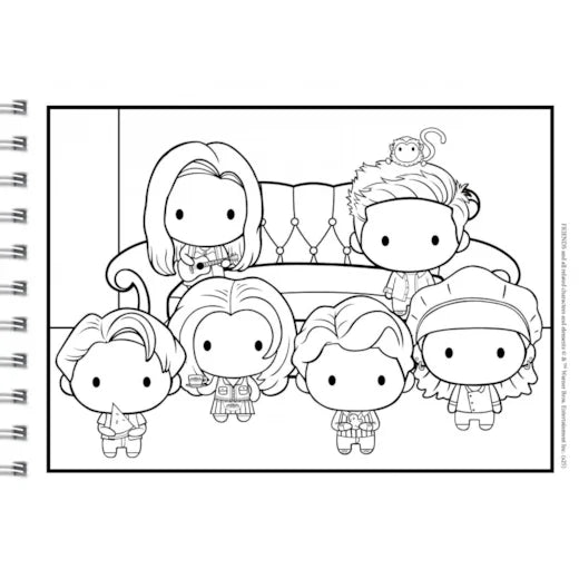 Cc Friends - Coloring Time
