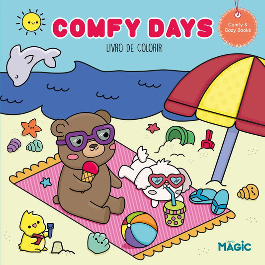 Ciranda Cultural Comfy Days - Livro de Colorir