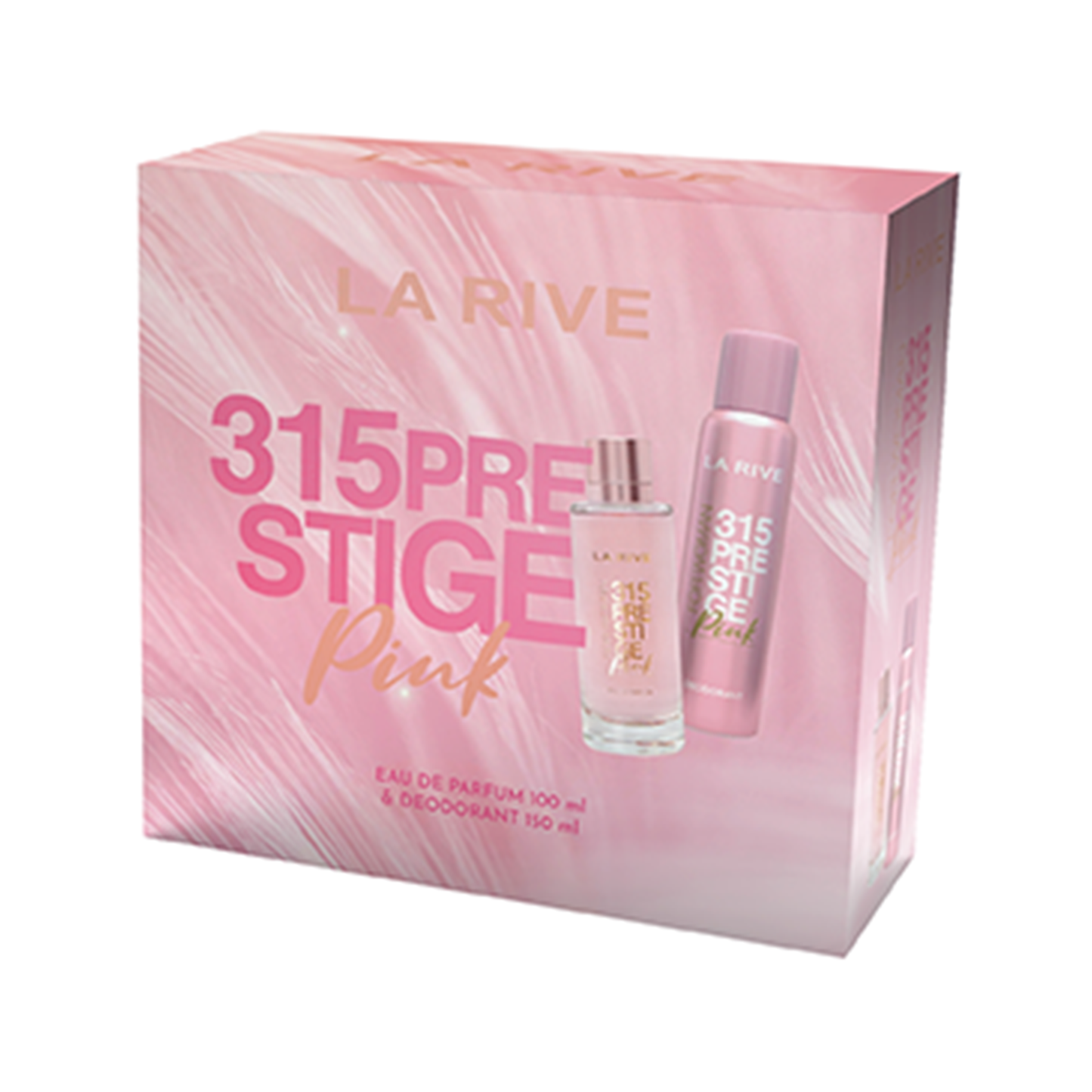 La Rive 315 Prestige Pink 100ML + Desodorante 150ML - Kit Feminino