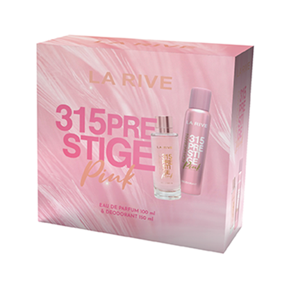 La Rive 315 Prestige Pink 100ML + Desodorante 150ML - Kit Feminino