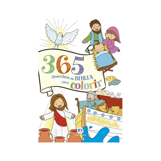 365 DESENHOS DA BIBLIA PARA COLORIR