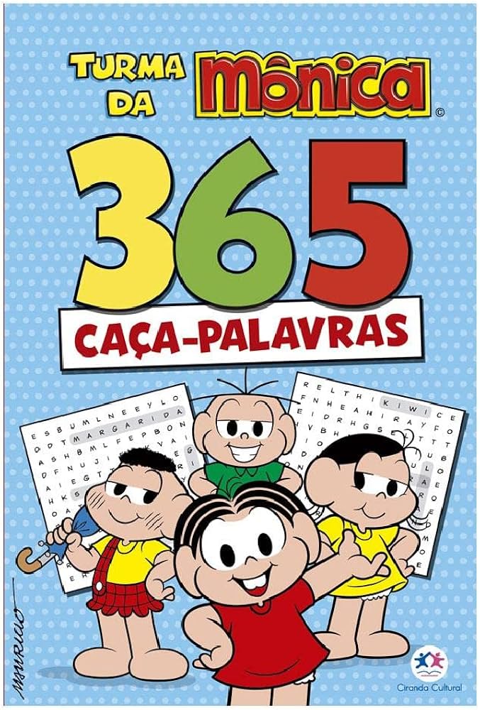 Ciranda Cultural 365 Caça Palavras - Turma da Mônica