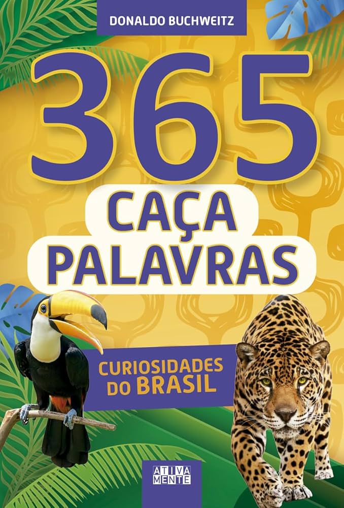 Ciranda Cultural 365 Caça Palavras - Curiosidades do Brasil