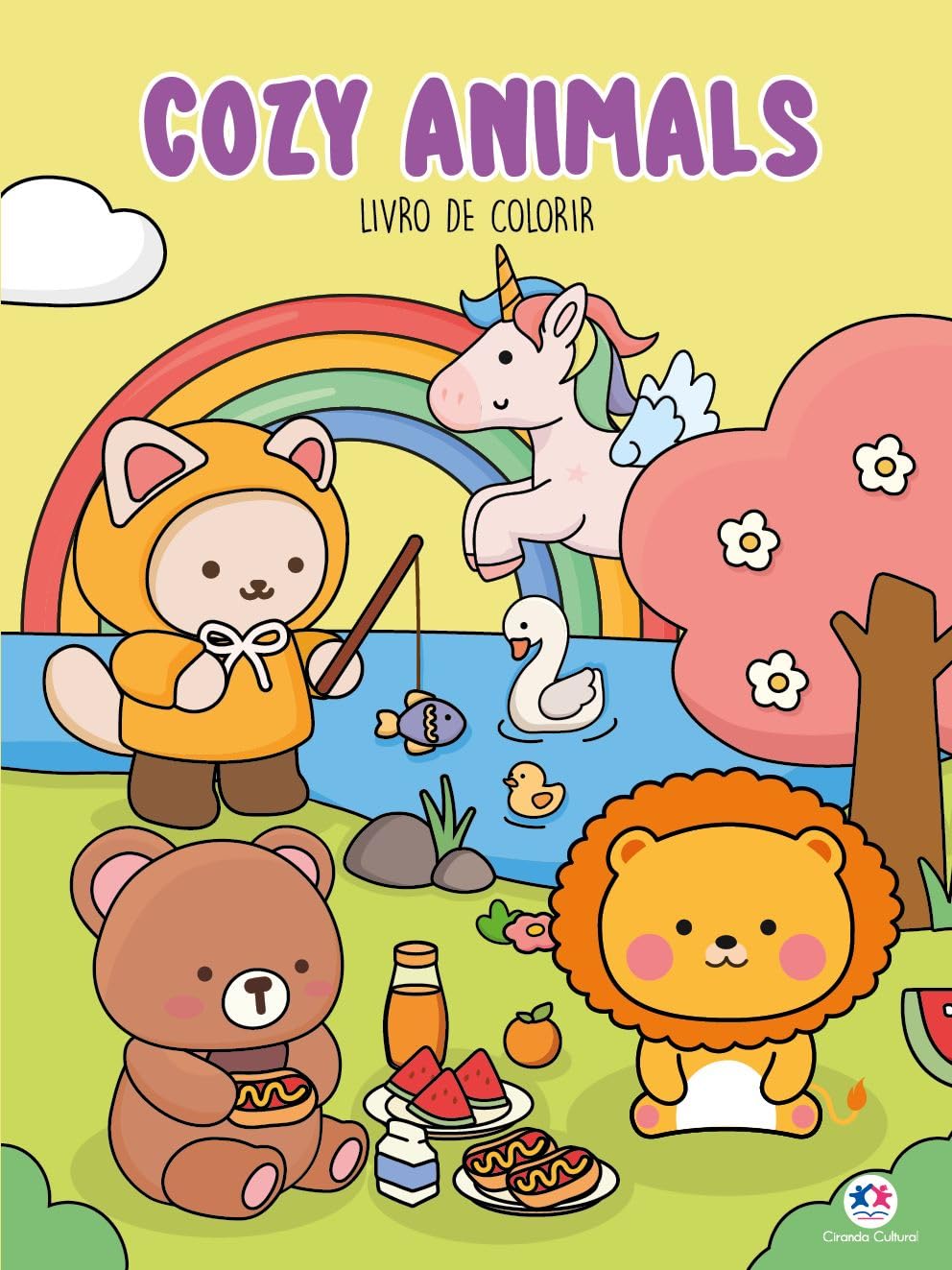 Ciranda Cultural Animals - Livro de Colorir