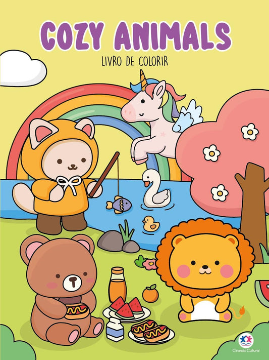 Ciranda Cultural Animals - Livro de Colorir