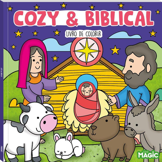 Ciranda cultural Cozy & Biblical - Livro de Colorir