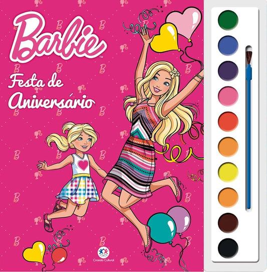 Ciranda Cultural Barbie Festa de Aniversário - Aquarela