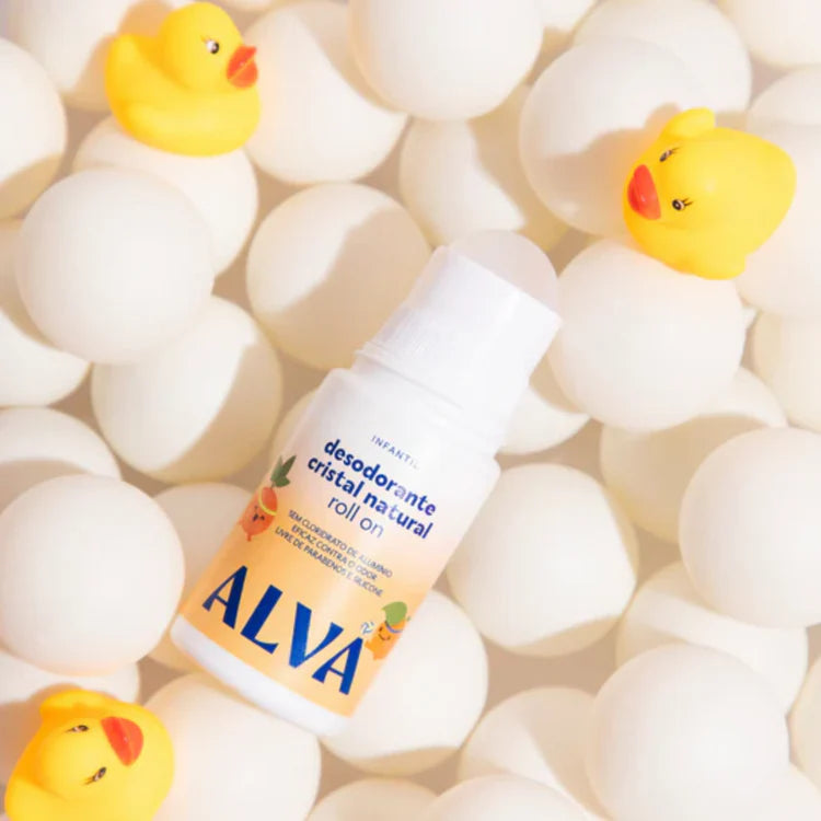 Alva Desodorante Roll On Infantil Laranja Doce 50ML