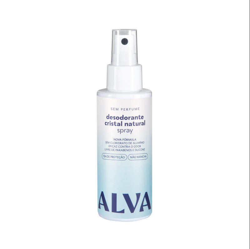 Alva Desodorante Natural Spray Sem Perfume 120ML