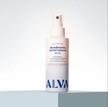 Alva Desodorante Natural Spray Sem Perfume 120ML