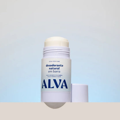 Alva Desodorante Natural Stick Sem Perfume 55G
