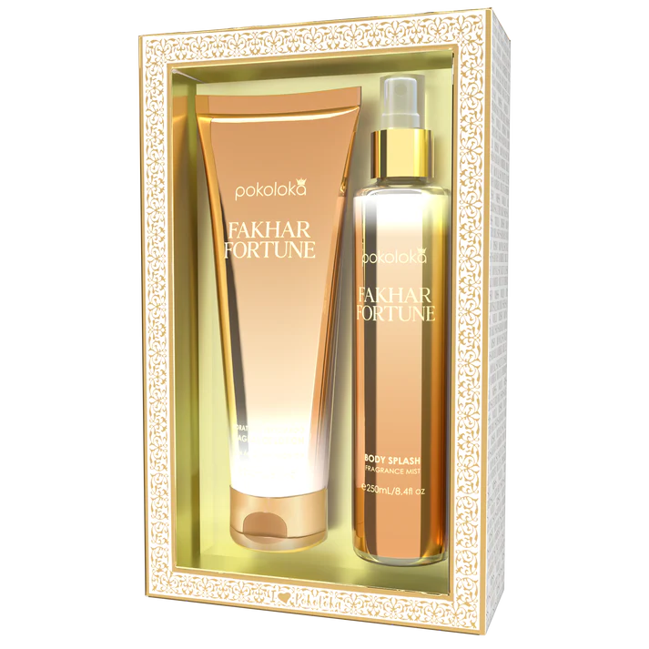 Kit Pokoloka Luxury Fakhar Fortune ( Hidrat 240 Ml + Bs 250 Ml)