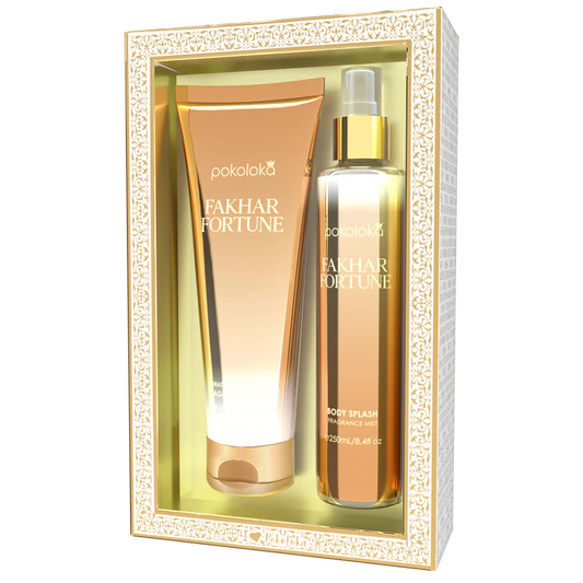 Kit Pokoloka Luxury Fakhar Fortune ( Hidrat 240 Ml + Bs 250 Ml)