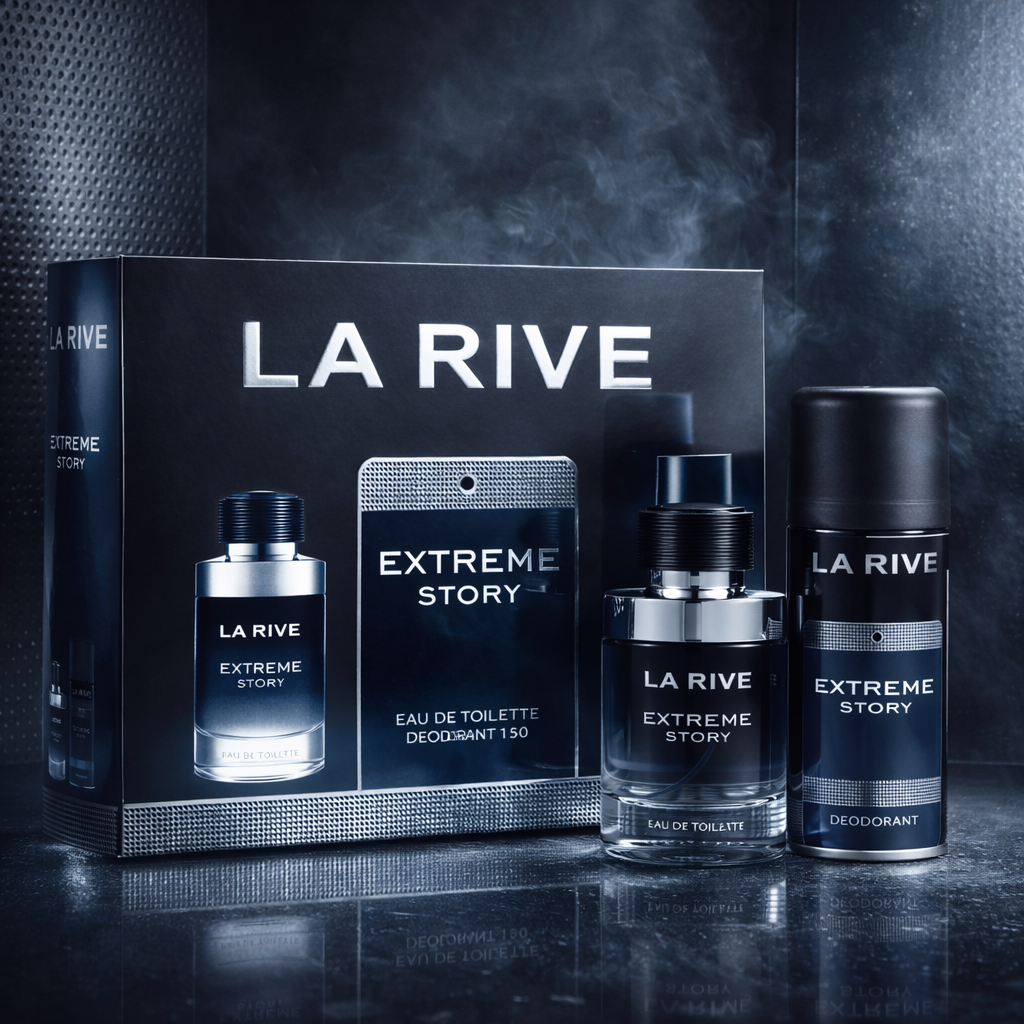 La Rive Extreme Story 75ML + Desodorante 150ML - Kit Masculino