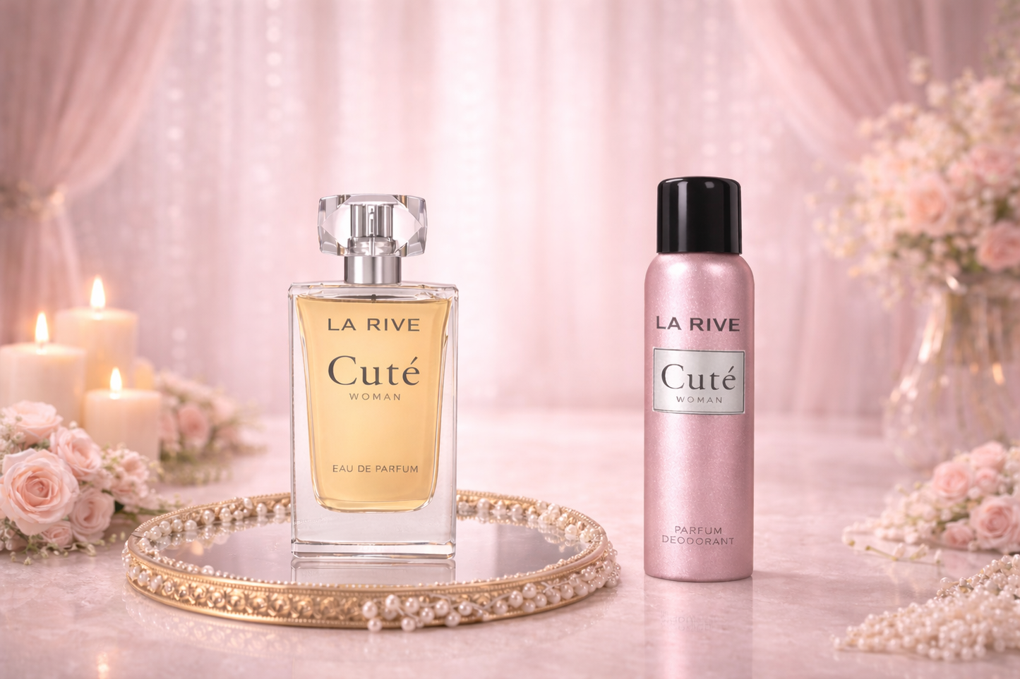 La Rive Cute 100ML + Desodorante 150ML - Kit Feminino