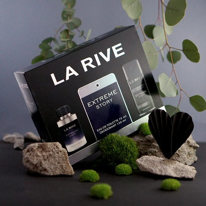 La Rive Extreme Story 75ML + Desodorante 150ML - Kit Masculino