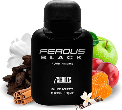 I Scents Ferous Black Masculino 100ML