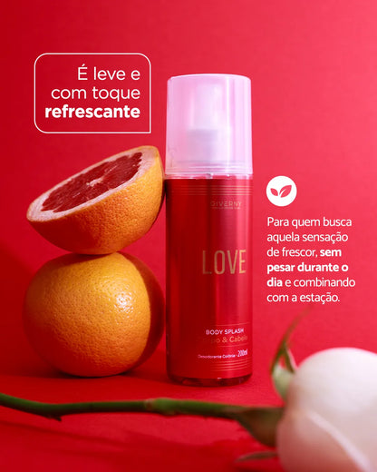 Giverny Love Feminino - Body Splash 200ML