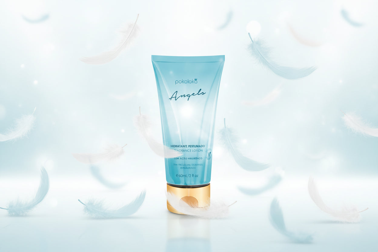 Pokoloka Kit Angels Pokosecret - Hidratante 60ML + Body Splash 60ML Feminino