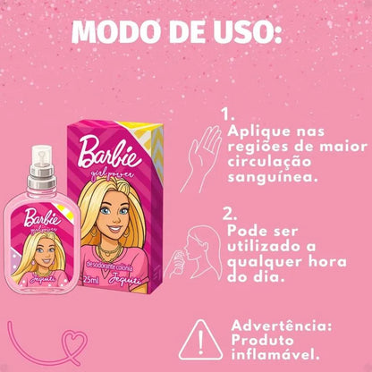Jequiti Barbie Girl Power Feminino 25ML