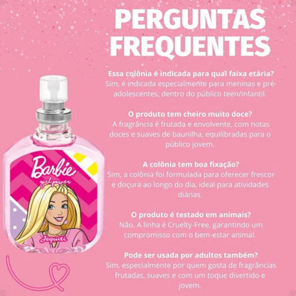 Jequiti Barbie Girl Power Feminino 25ML
