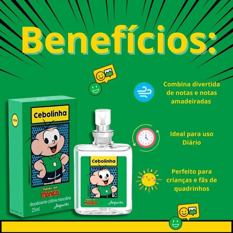 Jequiti Cebolinha Masculino 25ML