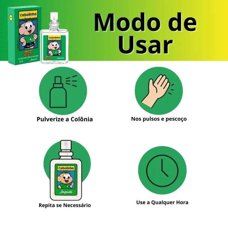 Jequiti Cebolinha Masculino 25ML