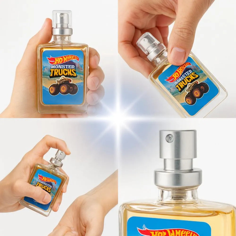 Jequiti Hot Wheels Monster Trucks Masculino 25 ML