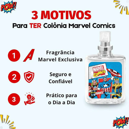 Jequiti Marvel Comics Avante Masculino 25ML
