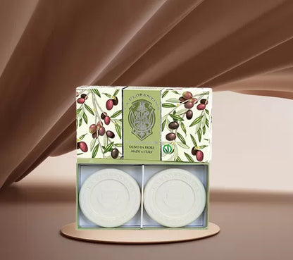 La Florentina Olive Flowers - Caixa 2 Sabonetes 115g