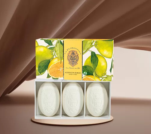 La Florentina Boboli Citrus - Caixa 3 Sabonetes 150g